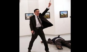وقتی عکاس از گلوله نمی‌ترسد!