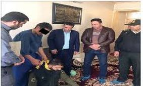 مرد بی رحم صحنه قتل همسر و دخترش را بازسازی کرد