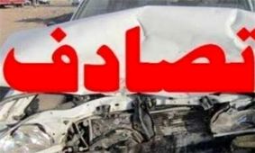 یک حادثه تصادف در ساری ۹ مصدوم داشت