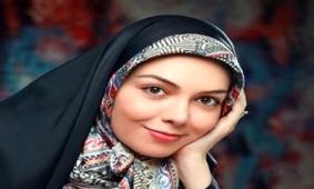 دختر آزاده نامداری با حجاب چادر+عکس
