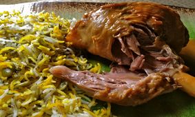 طرز تهیه باقالی پلو با گردن به روش خاص 