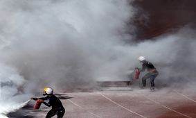آتش سوزی در پالایشگاه آبادان مهار شد