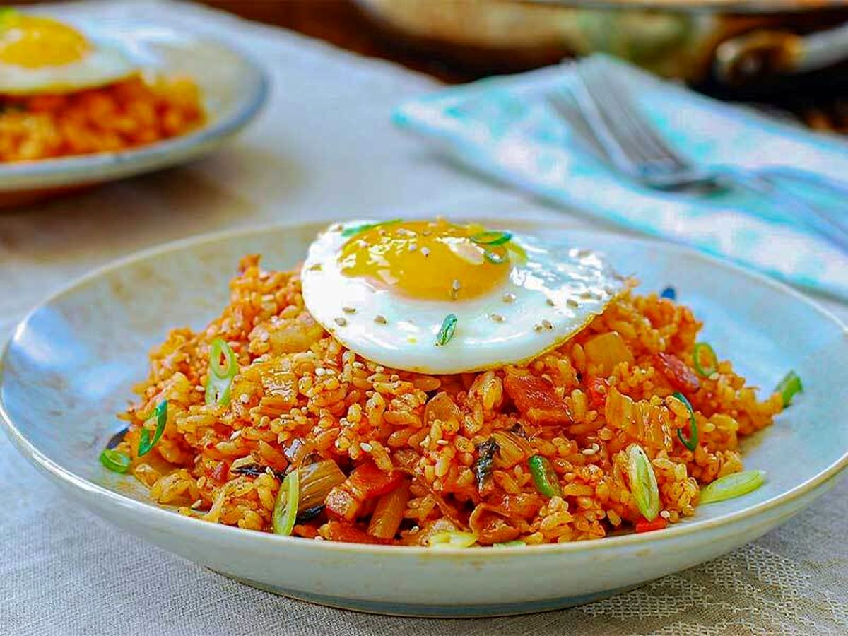 طرز تهیه انواع برنج سرخ شده