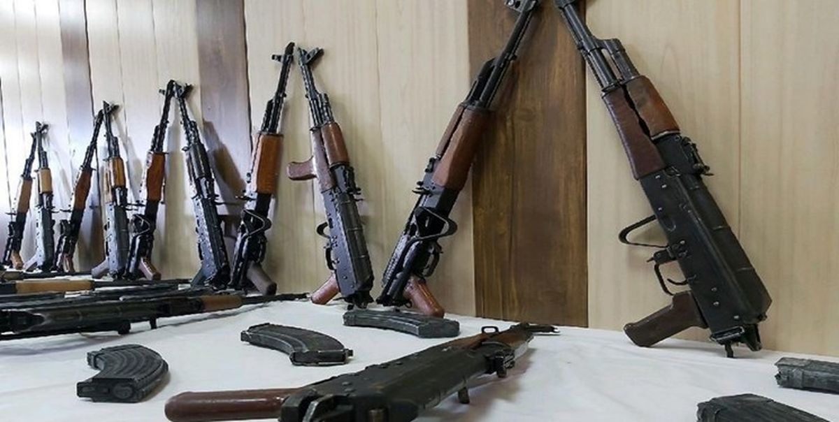 انهدام باند قاچاق سلاح در سیستان و بلوچستان