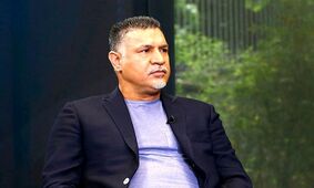 تبریک علی دایی به تراکتور پس از قهرمانی در لیگ