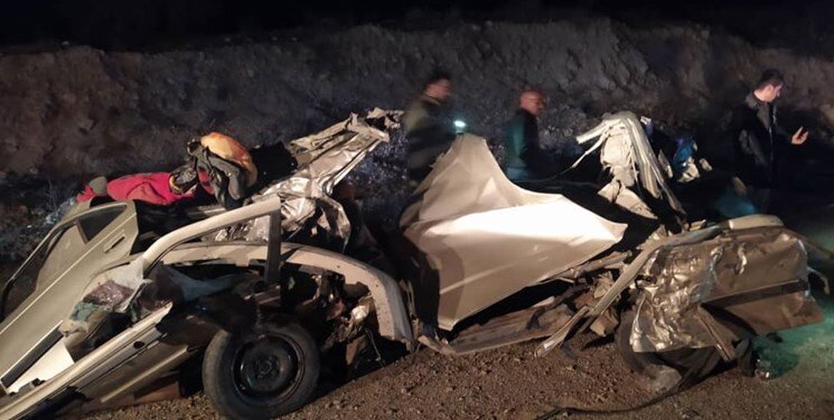 زخمی شدن ۳۵ نفر در تصادف ۲ تویوتای حامل اتباع بیگانه غیرمجاز