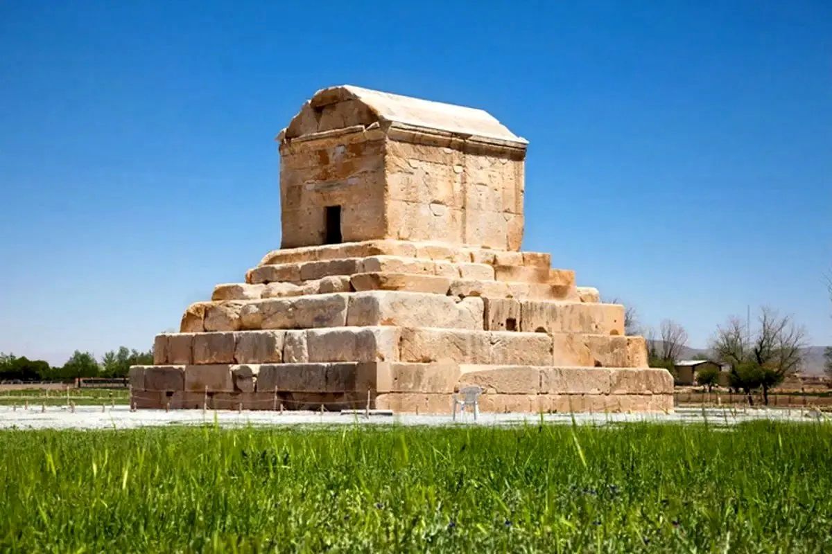 قدیمی ترین عکس از مقبره کوروش هخامنشی