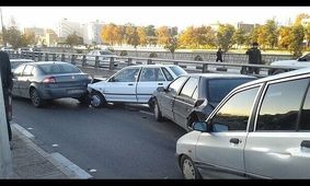 وقوع ۹ تصادف مرگبار با ۱۱ فوتی در تهران
