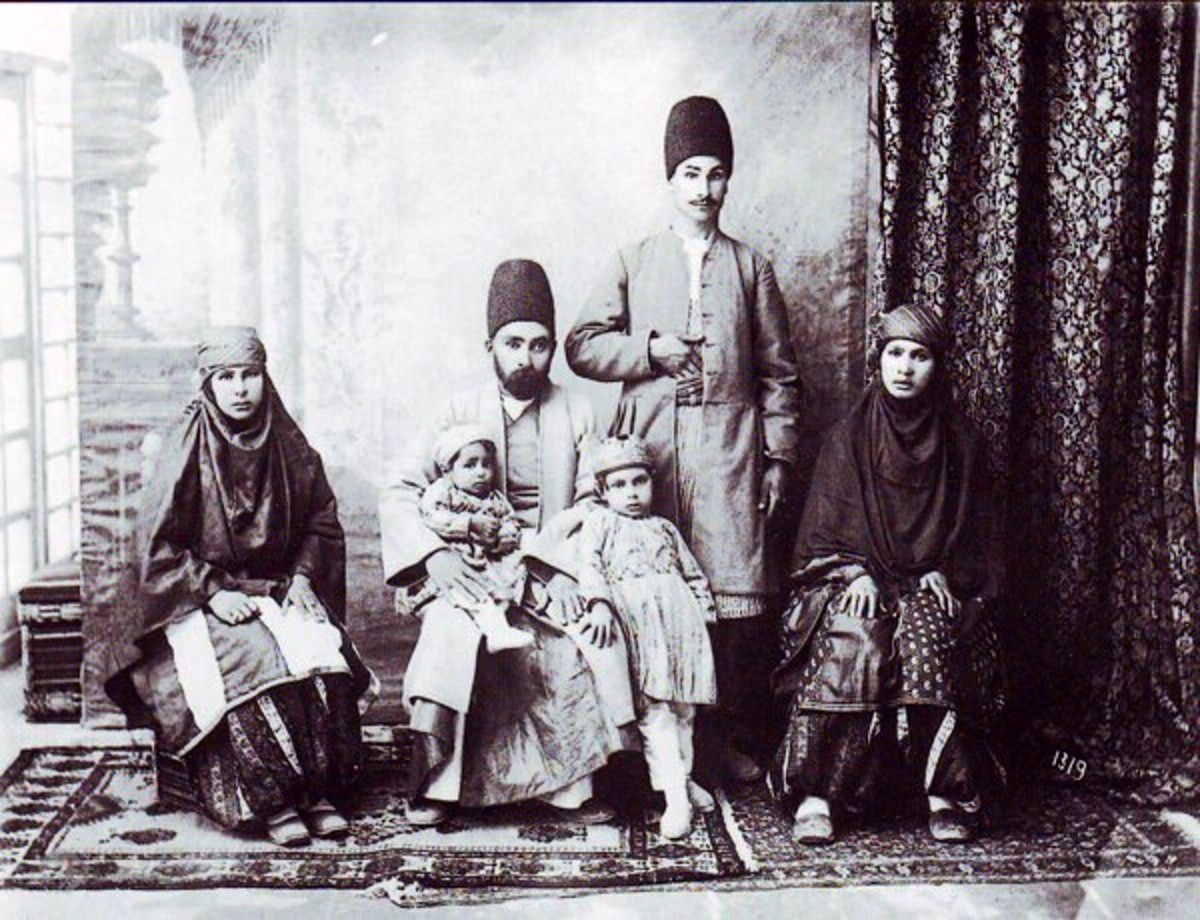 جوانان قجری چگونه تیپ می‌زدند؟