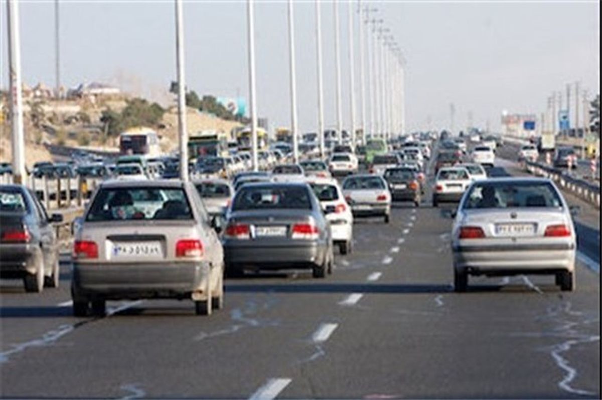 عکسی از زمان احداث اتوبان کرج در دهه ۴۰

