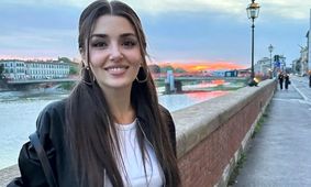 تصاویری زیبا از هانده ارچل در جریان سفرش به پوزیتانو