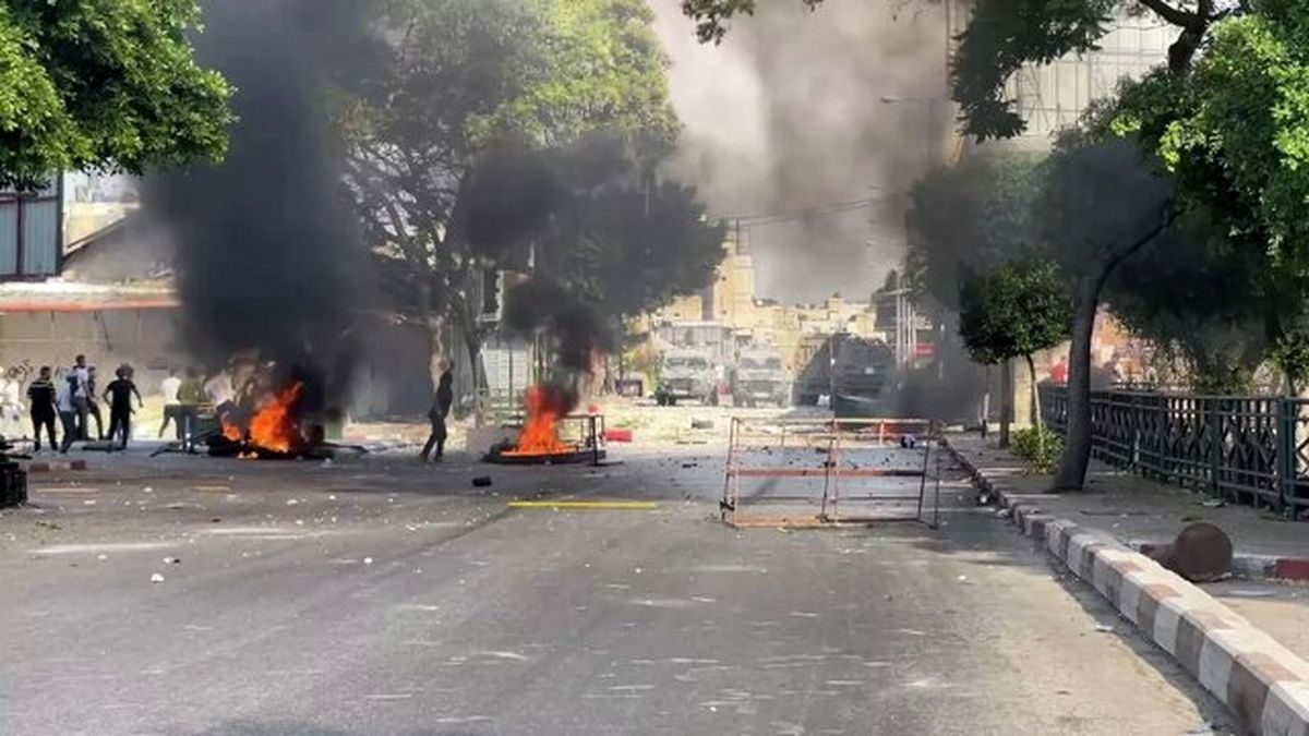 شهادت یک فلسطینی و مجروح شدن ۳۵ تن در درگیری با صهیونیست ها