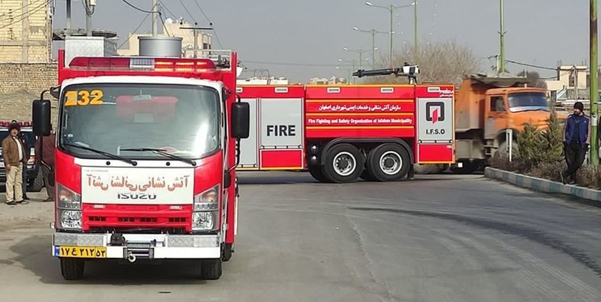 مهار آتش سوزی گسترده در واحدهای تجاری بابل