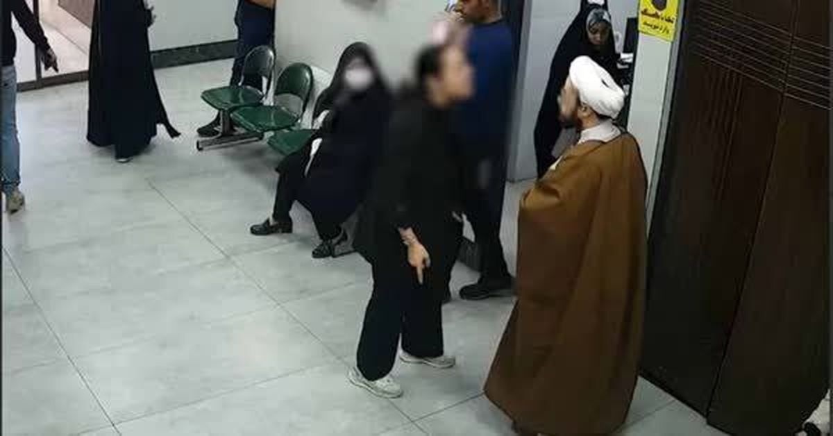 شکاف عمیق / تصویر رویارویی مرد روحانی و مادر بی‌تاب چگونه ساخته شد؟