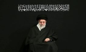 مراسم چهلمین روز شهادت مقام معظم رهبری 