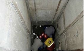 سقوط آسانسور در ایلام حادثه آفرید