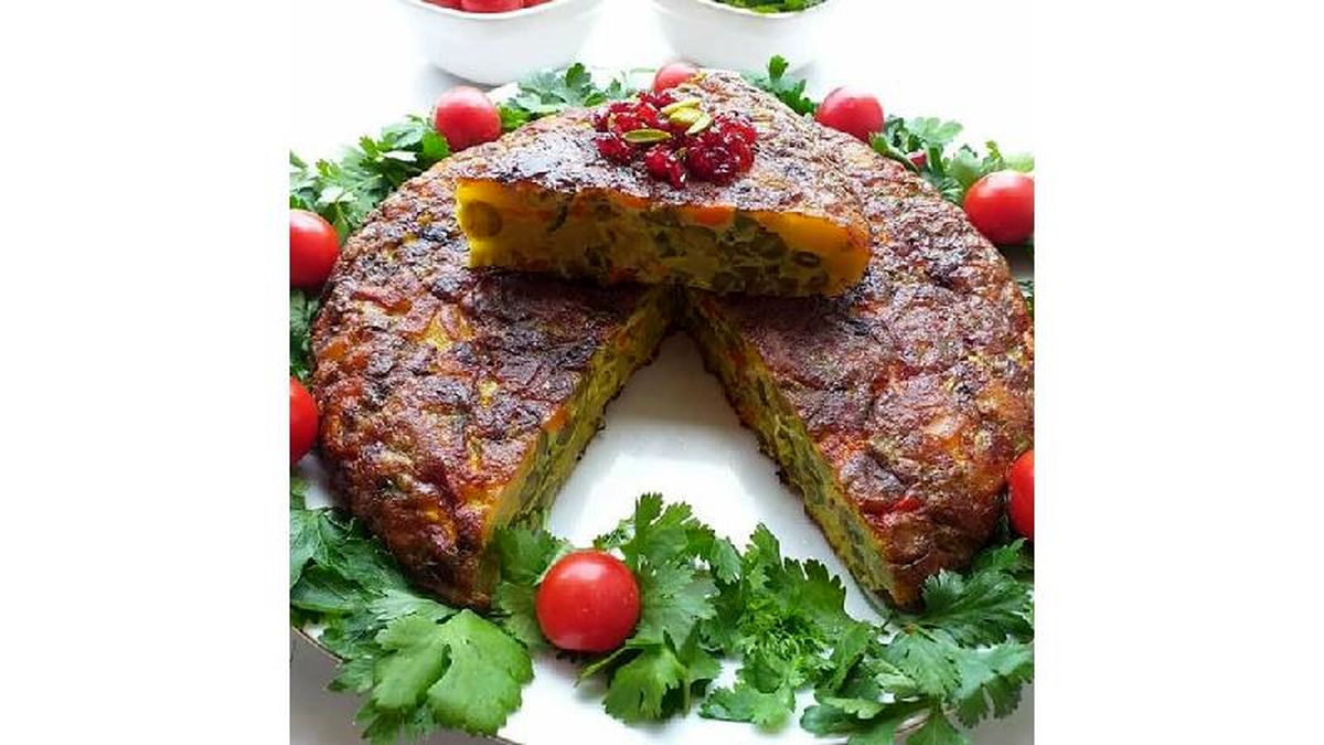 طرز تهیه کوکو لوبیا سبز تبریزی خیلی خوشمزه و مجلسی