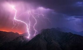 صاعقه جان چوپان جوان آبیکی را گرفت