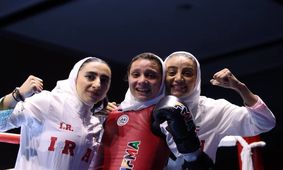 کولاک دختران دهه هشتادی ایران در بحرین/ طلاهای ایران را دختران کشور کسب کردند/ ویدئوی  قهرمانی روژان بهنامی درمسابقات موی تای