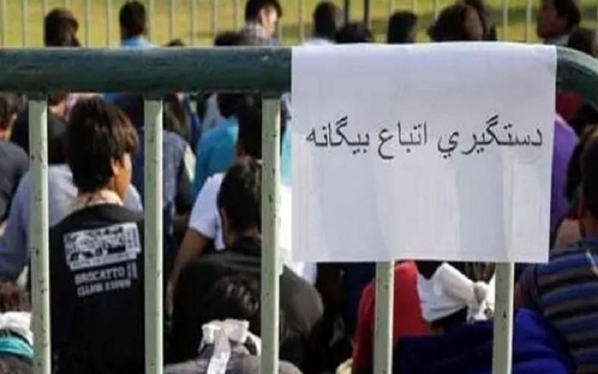 با اقدام سریع و قاطع مرزداران اتباع بیگانه غیرمجاز دستگیر شدند